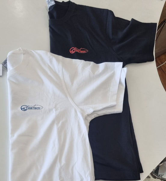 TIDAL TECH WHITE/BLUE TEE