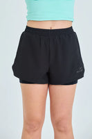 Jetpilot Corp Ladies Elastic Waist Rideshort