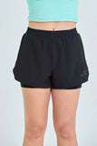 Jetpilot Corp Ladies Elastic Waist Rideshort