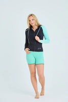 Jetpilot Pacer Ladies LS Hooded Rashie