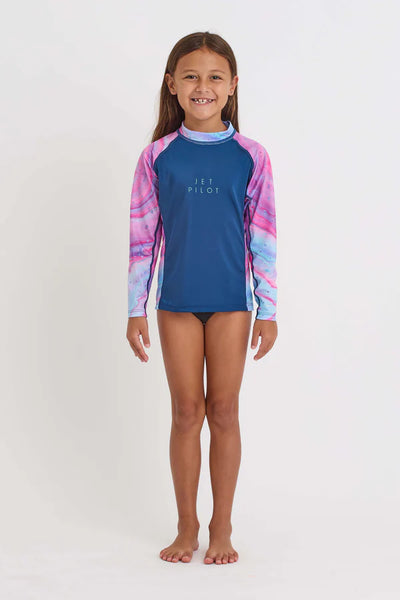 Jetpilot Girls LS Rashie