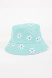 Jetpilot YOUTH REVERSIBLE BUCKET - TEAL/PURPLE